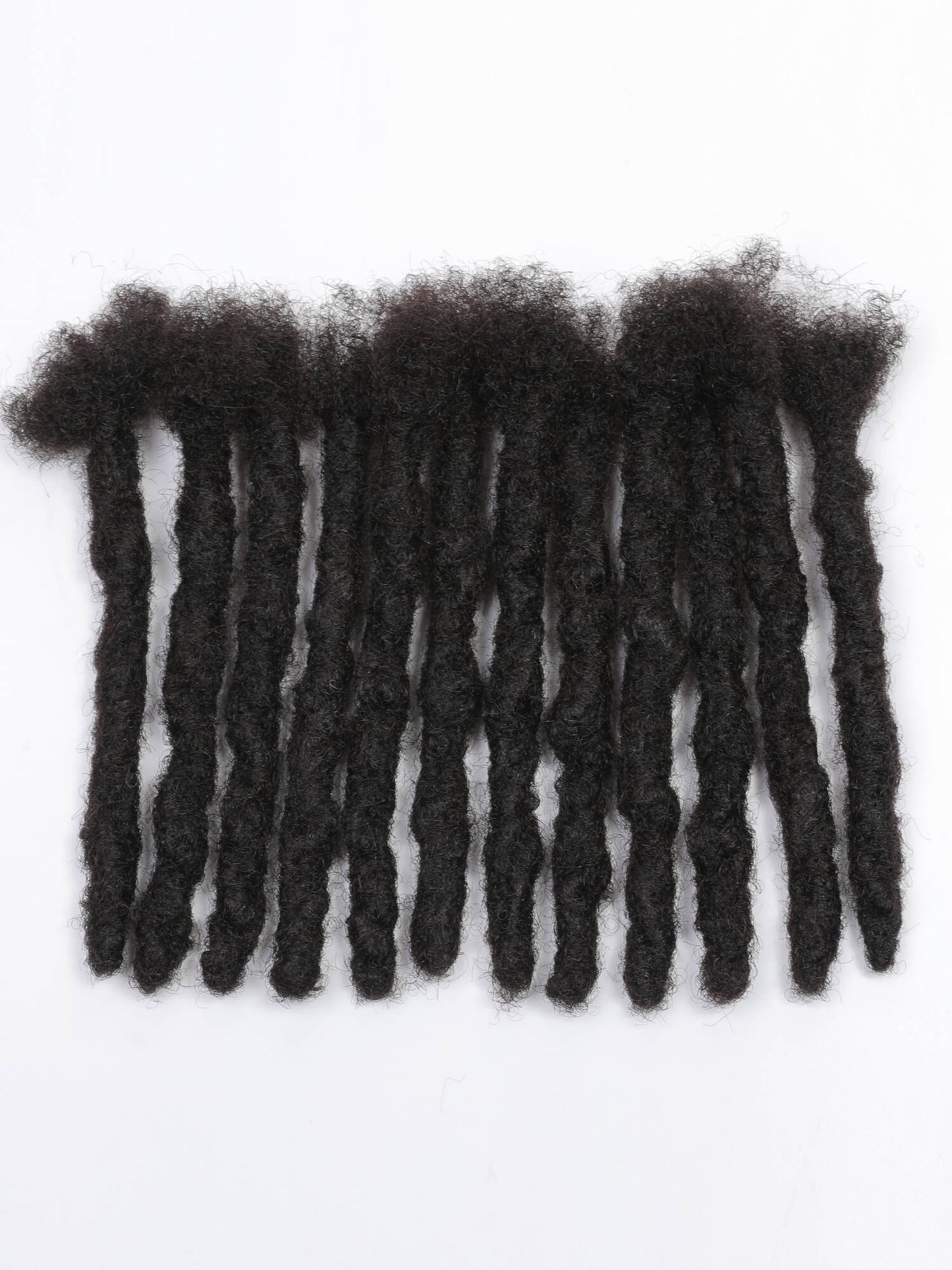 10 locs large size textured loc extensions