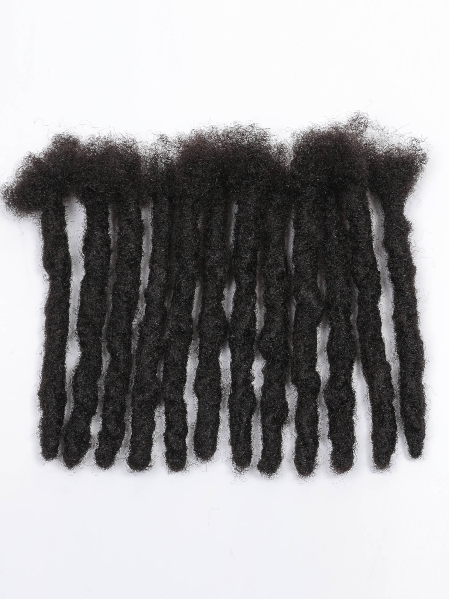 10 locs large size textured loc extensions