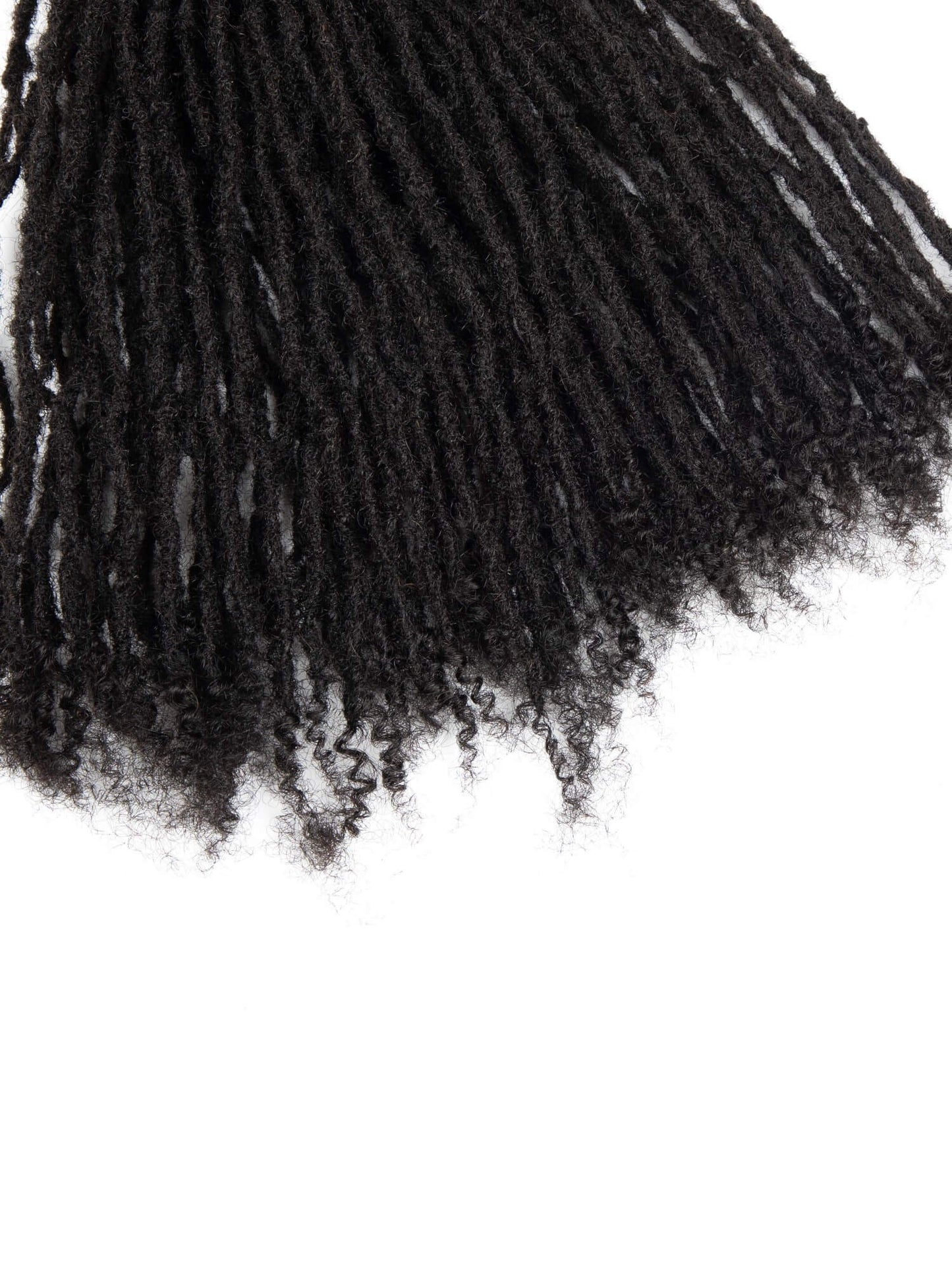 micro locs anwi textured loc extensions with curly ends human hair 2