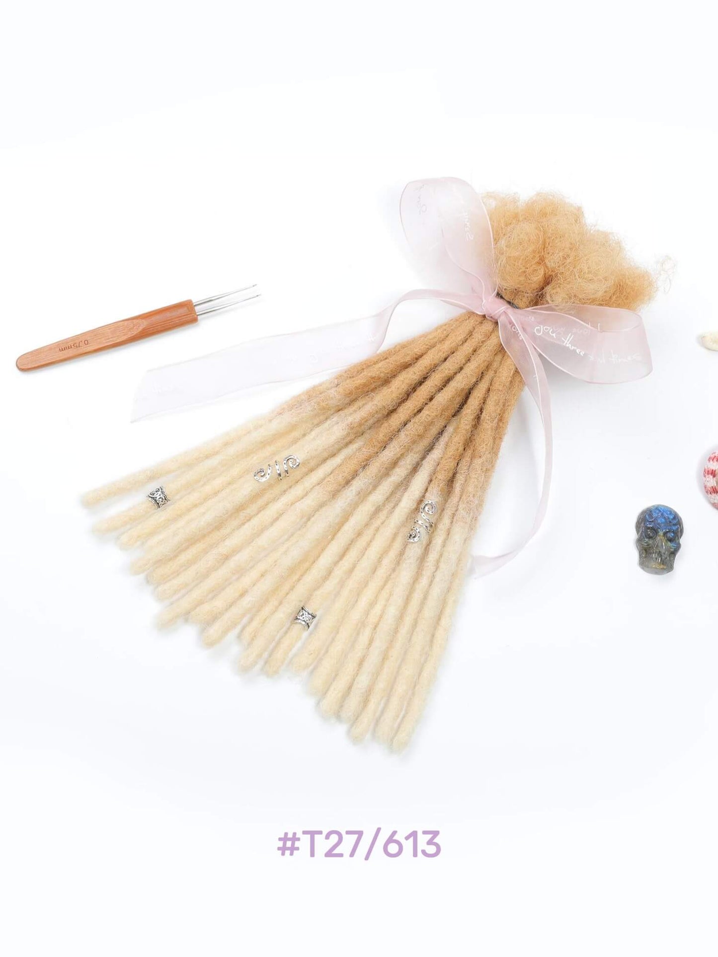 t27 613 ombre human hair loc extensions standard locs