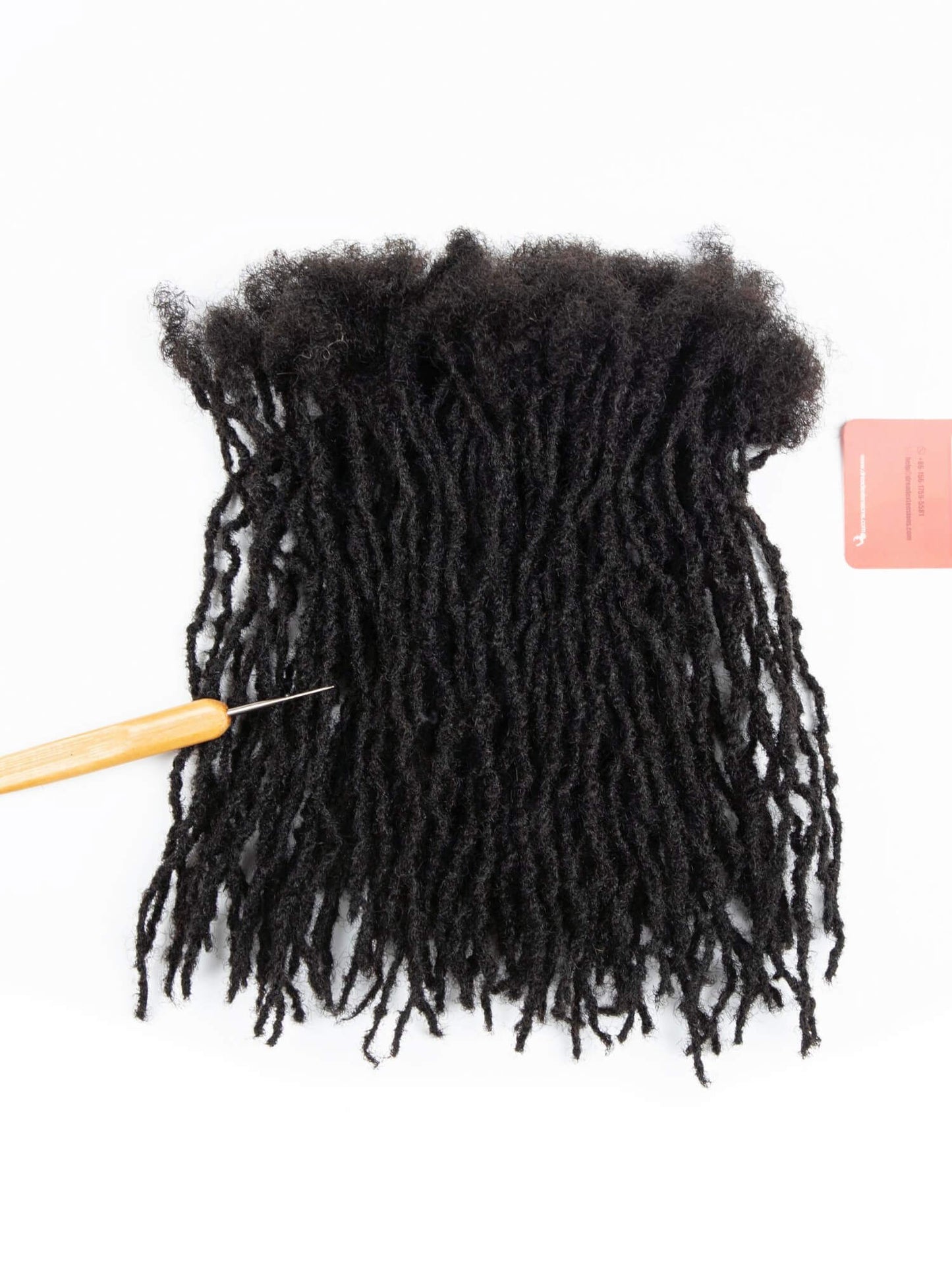 textured micro loc extensions human hair