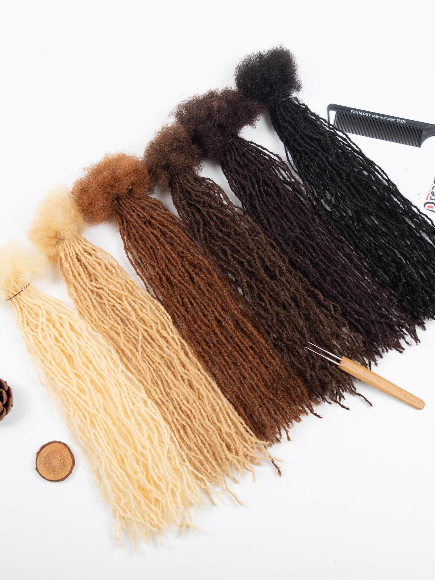 0.1cm sisterloc extensions human hair 1