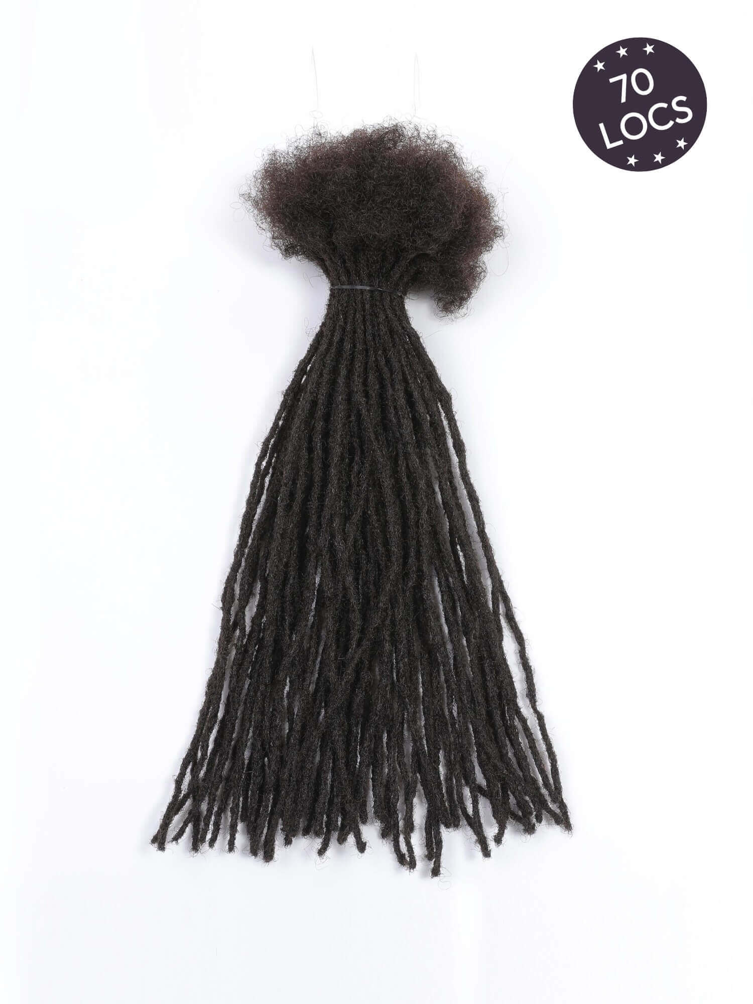 70 locs bundle mini loc extensions human hair