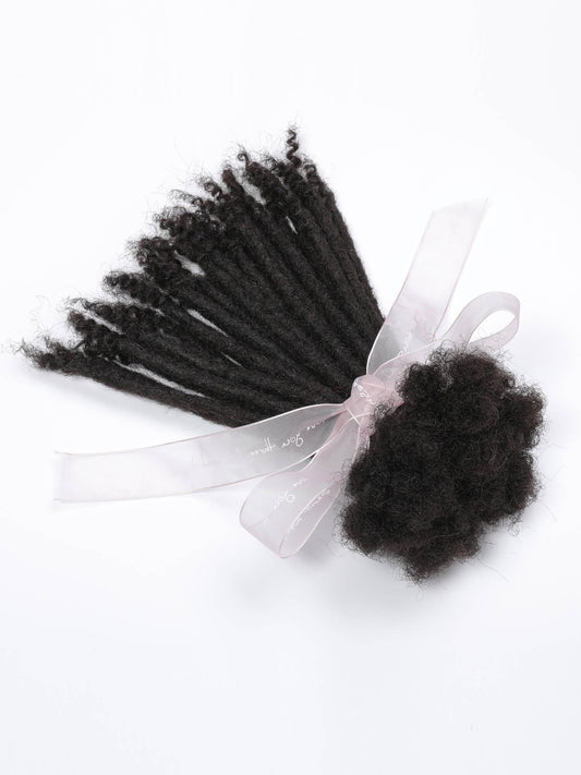 100 locs bundle standard loc extensions with curly ends