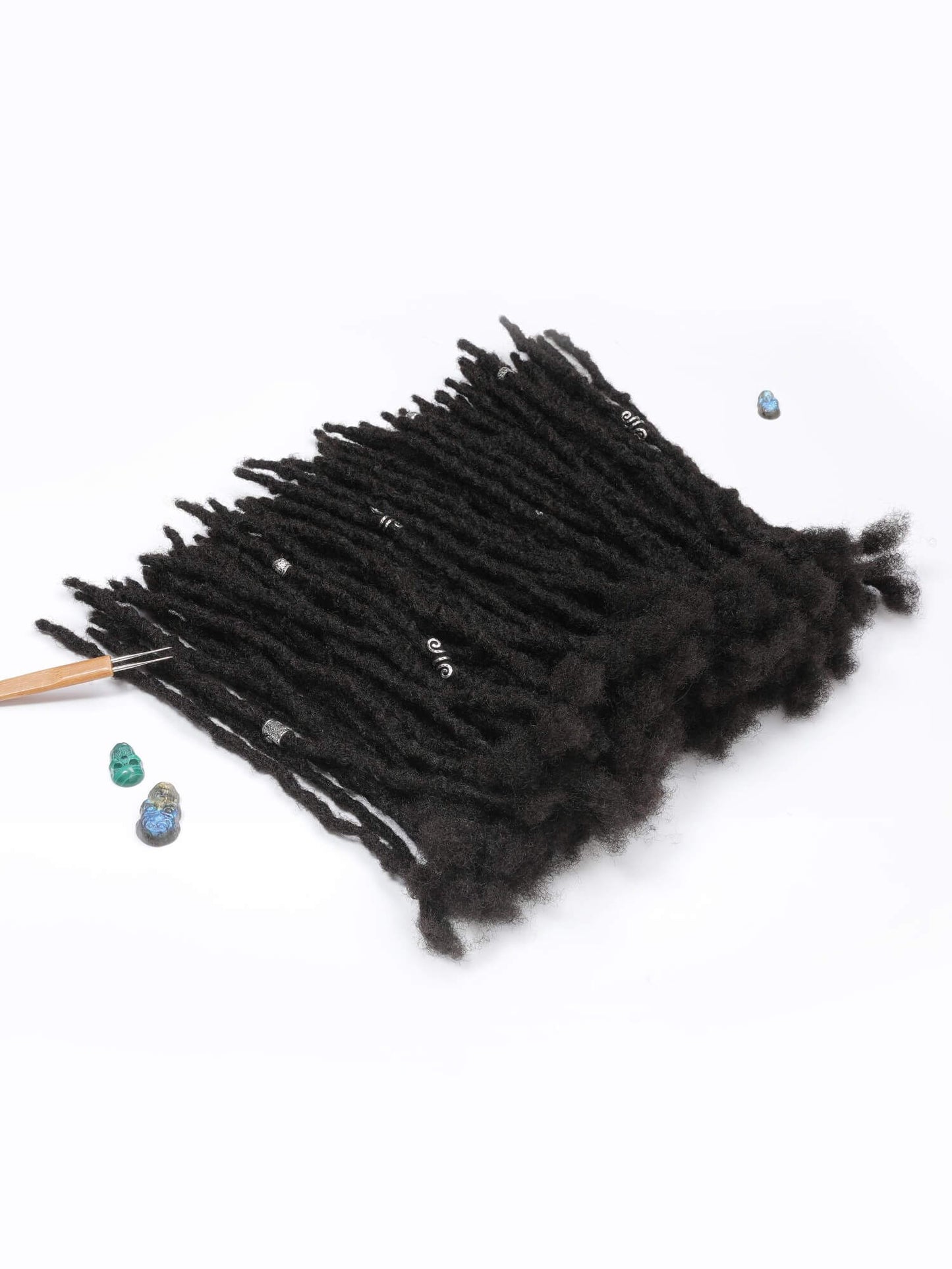 130 locs bundle textured loc extensions