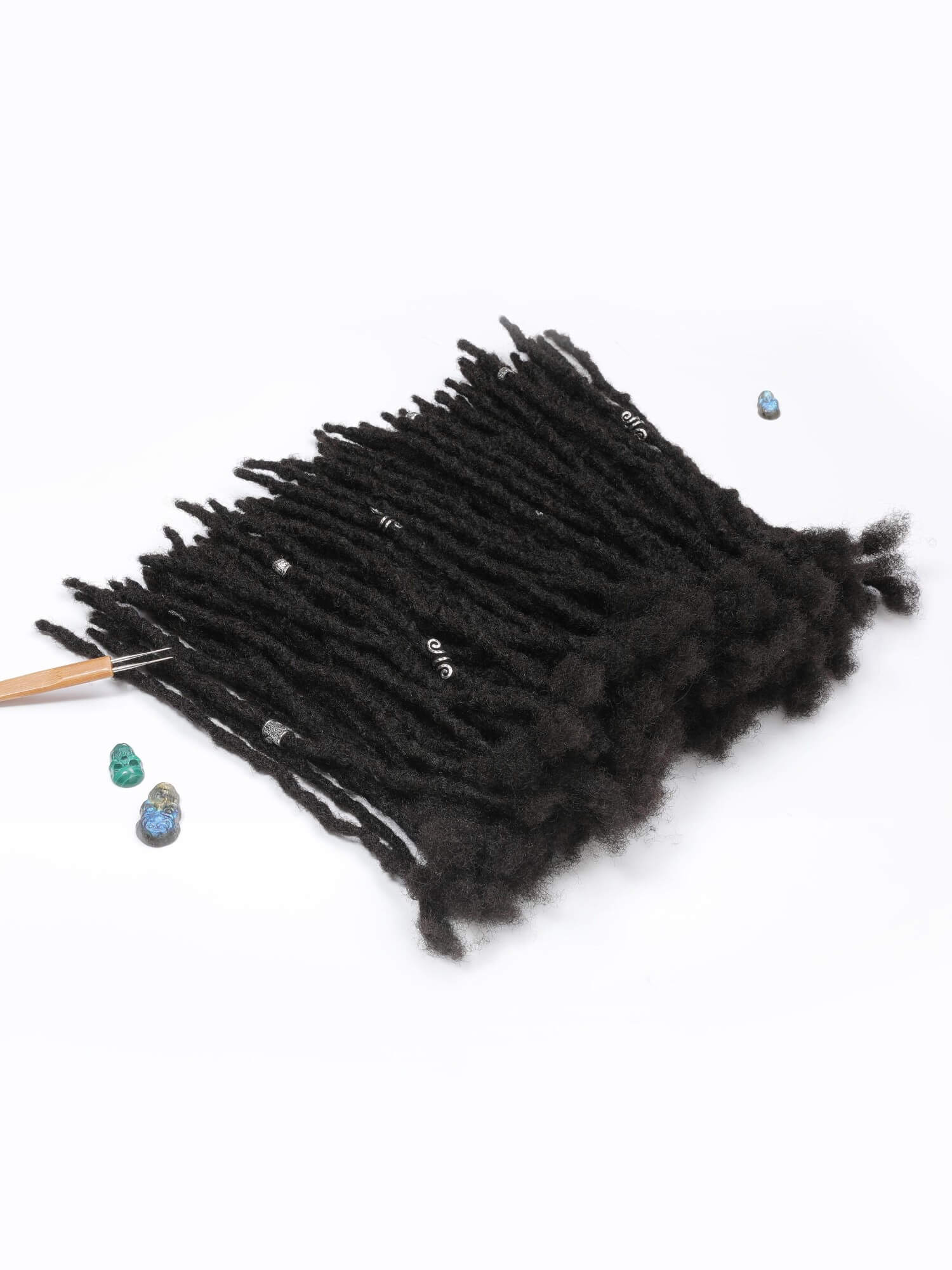 130 locs bundle textured loc extensions