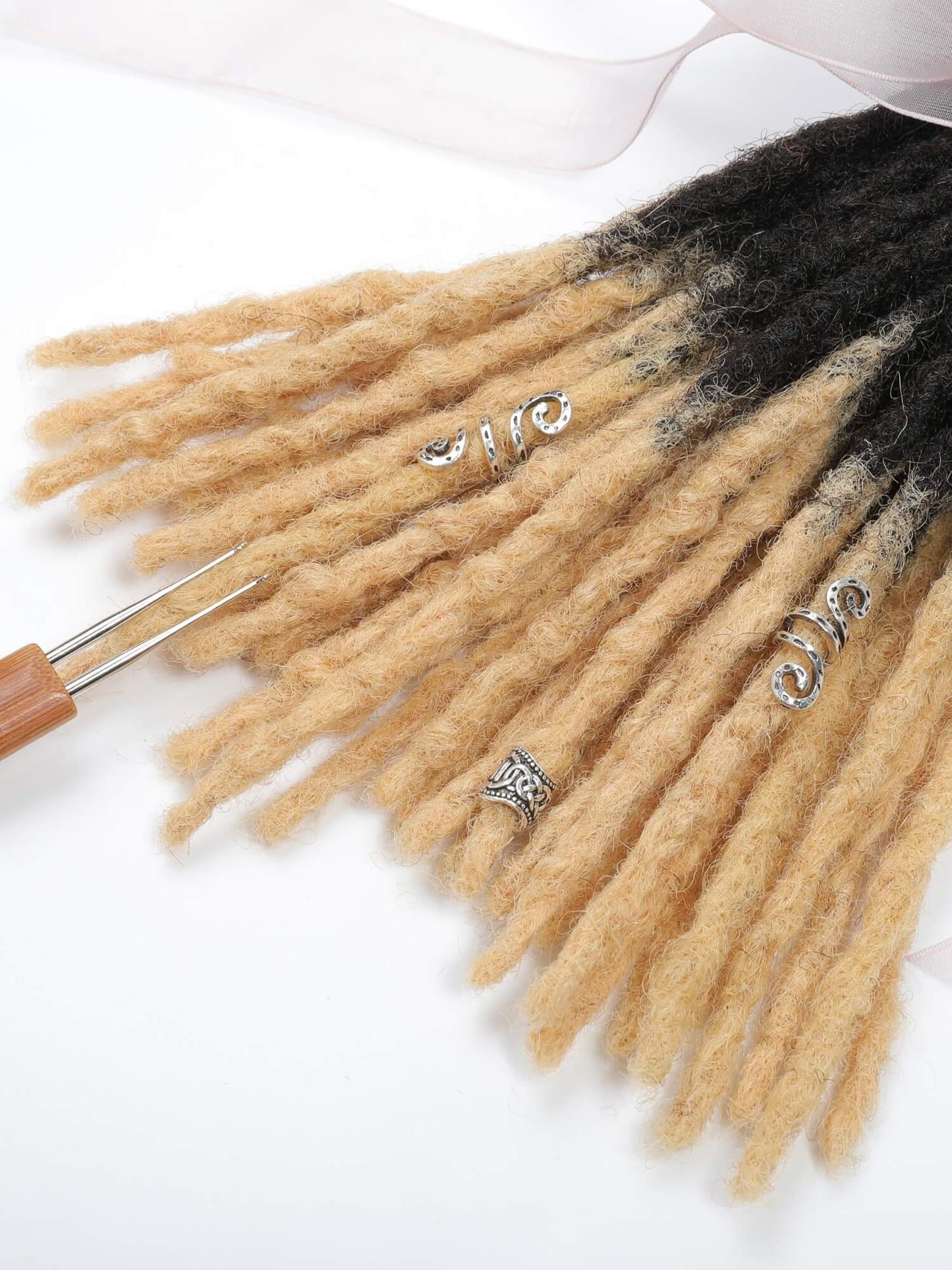 1b27 textured locs human hair