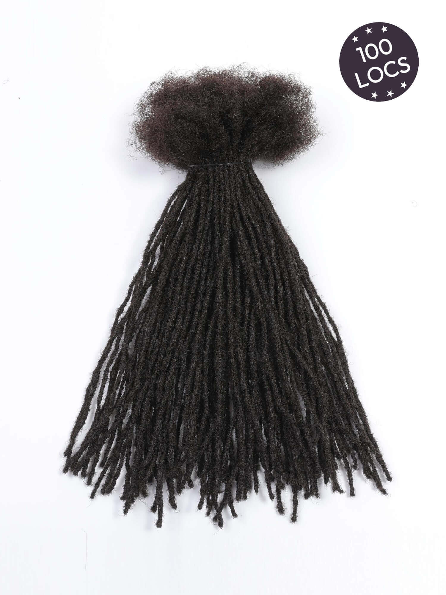 100 locs bundle mini loc extensions human hair