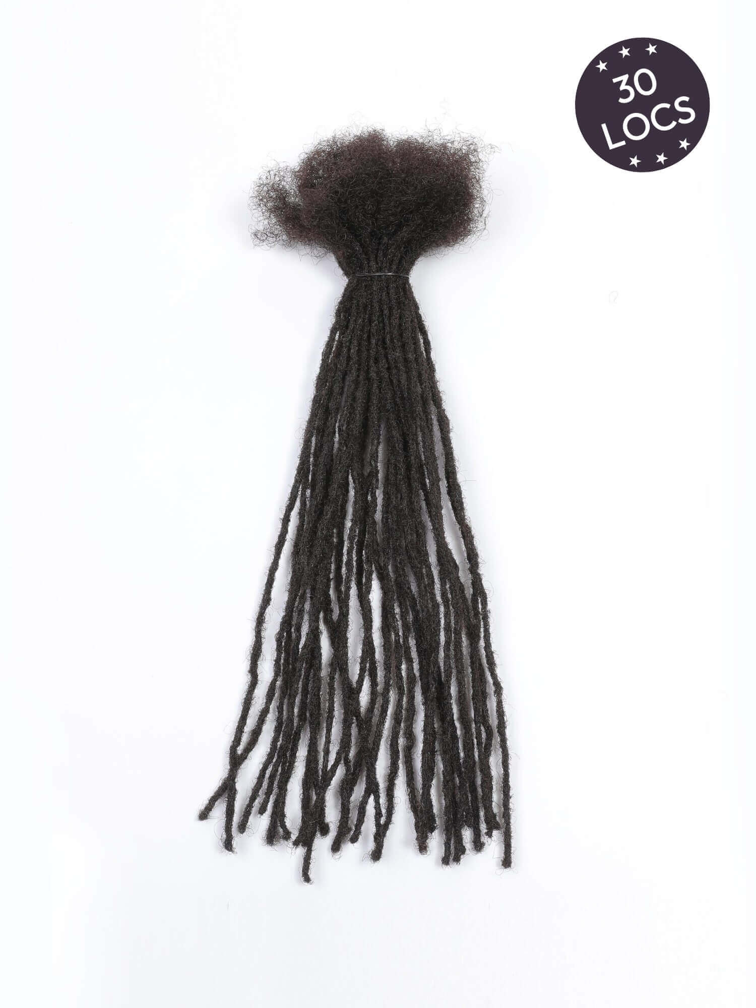 30 locs bundle mini loc extensions human hair