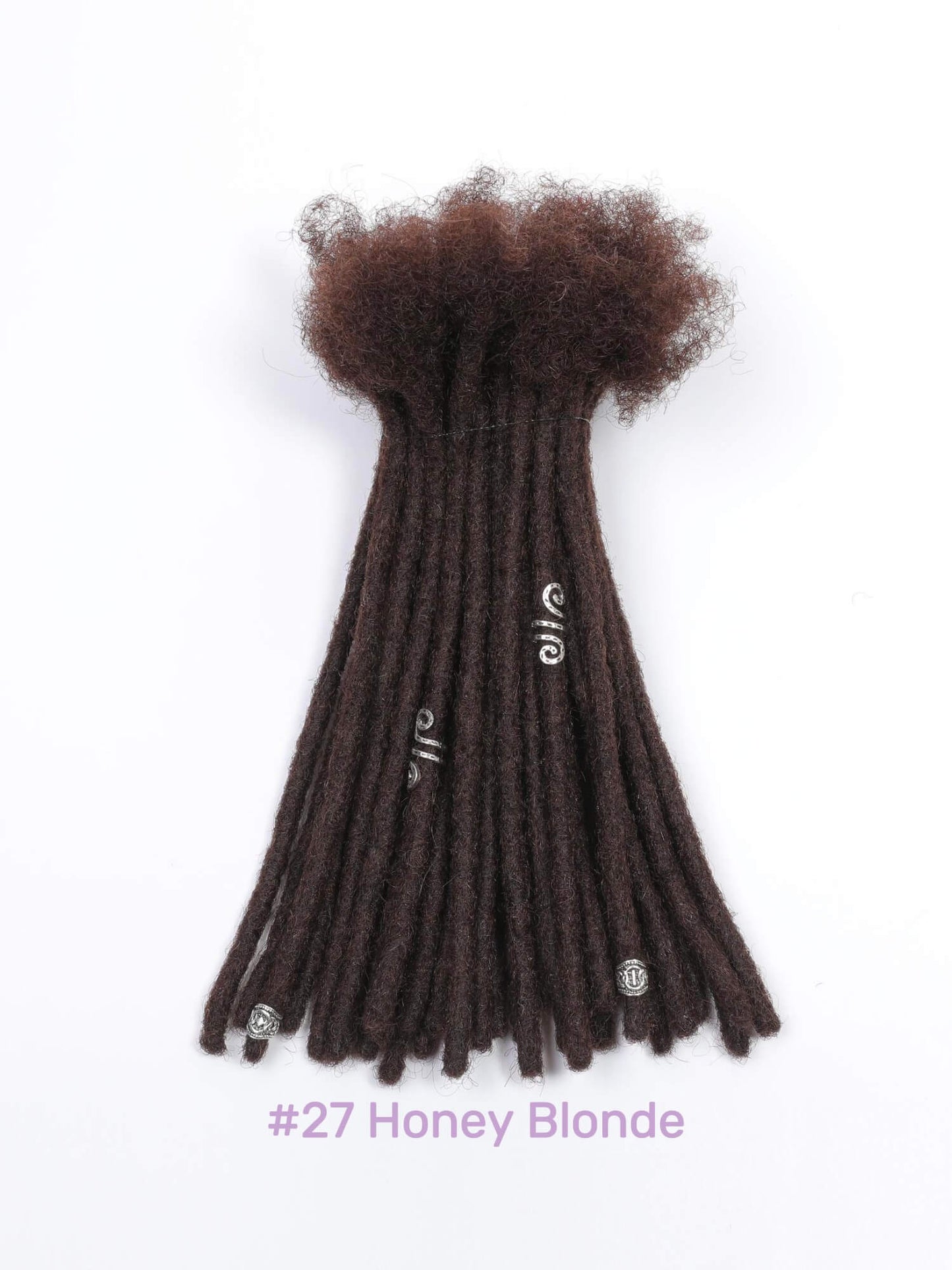 dark brown human loc extensions standard locs