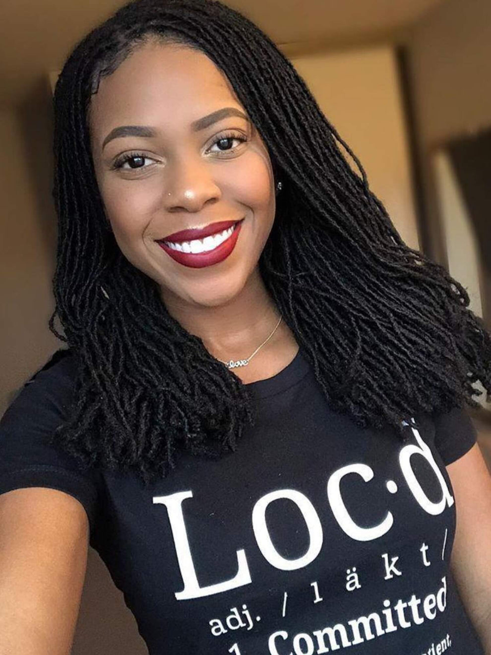 100 Locs Bundle Micro Loc Extensions 0.2cm Human Hair Dreadlocks – D.E