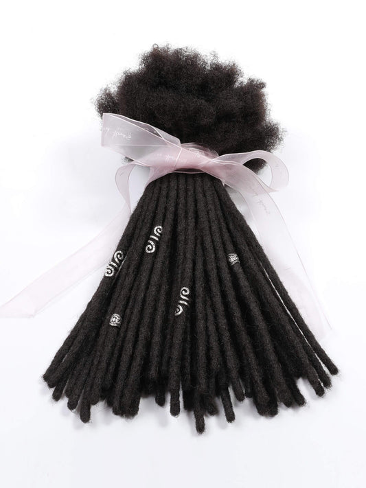 standard human loc extensions natural black