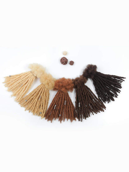 70 loc bundle textured color locs