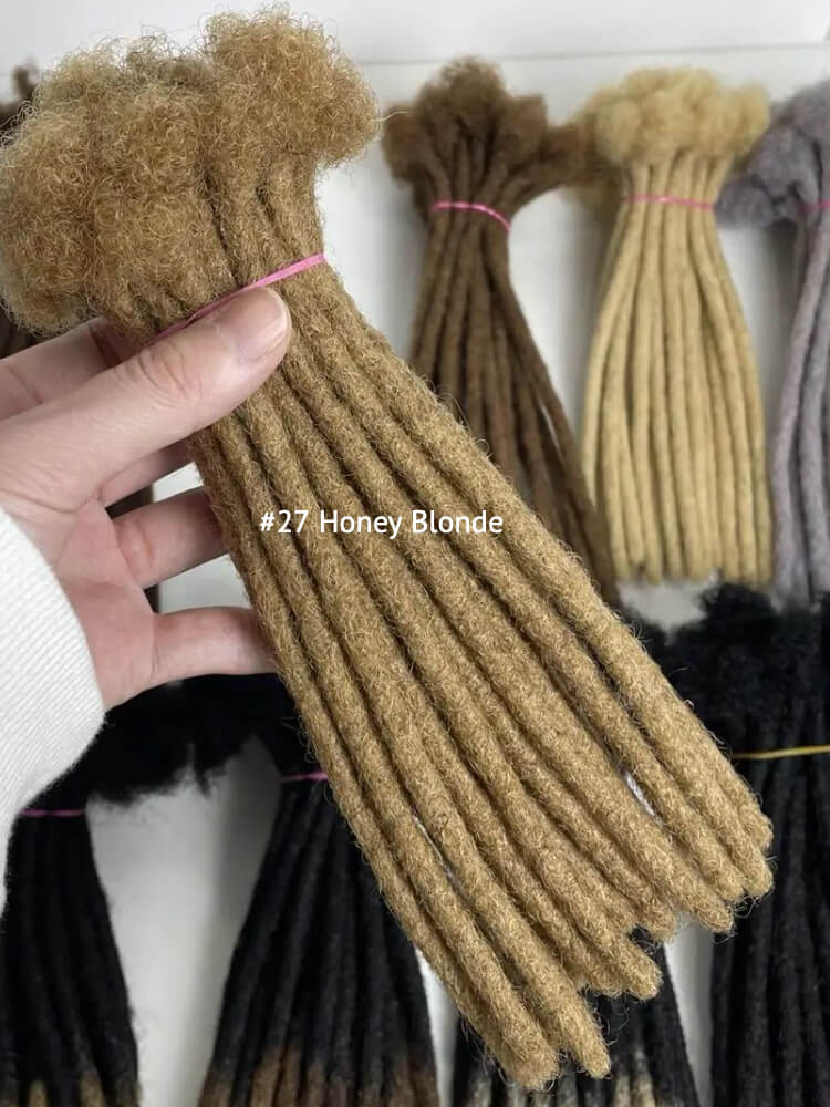 Blonde Loc Extensions v4